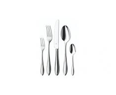WMF Verona Cromargan - Cubertería 60 piezas para 12 comensales, acero inoxidable con acabado brillante