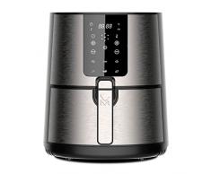 MasterPRO Rocket 360 | Freidora Sin Aceite | Capacidad de 3,6 L y 1500 W de Potencia | Pantalla LED Táctil y Cesta Antiadherente | Freidora de Aire | Temperatura Regulable 80-200ºC