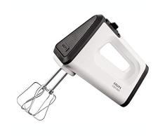 Mezclador de mano Krups GN5021 | 500 W | 5 velocidades | con nivel turbo | batidor de acero inoxidable y gancho para amasar incluidos