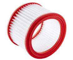 Nilfisk 107417194 Filterelement Filtro para Aspirador de Bricolaje Multi II, 0 W, 0 V, Blanco/Rojo