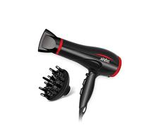 Sinbo SHD-7055 secador Negro, Plata 2200 W - Secador de pelo (CC, Negro, Plata, Con agujero en la empuñadura para colgar, 2200 W, 230 V, 50 Hz)