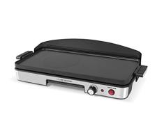 Riviera & Bar Qpl345 - Barbacoa (1900 W, Barbacoa de Contacto, Eléctrico, 2 Año(S), 550 X 220 Mm, Mesa)