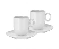 WMF 695929440 Taza de café Grande de 170 ml, Porcelana, Color Blanco