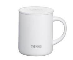 THERMOS Longlife Cup 4071.211.035 - Taza de acero inoxidable (350 ml), color blanco