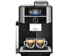 Siemens TI955F09DE - Cafetera (Independiente, Cafetera combinada, 2,3 L, Molinillo integrado, 1500 W, Negro, Plata)