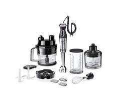 Bosch MaxoMixx MS8CM61X1 - Batidora de mano, 12 niveles, nivel turbo, cortador de dados, 1000 W, acero inoxidable