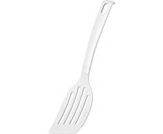 Fackelmann 24284 fackelman blanca, utensilios de cocina, espátula de plástico para recubierta ollas y sartenes (Color: Blanco), cantidad: 1 pieza