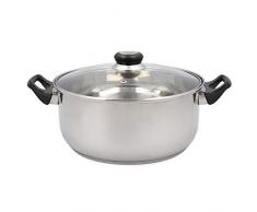 CACEROLA 26X12,5CM INOX HABITAT QD