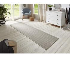 BT Carpet Nature 500-Alfombra de Pasillo (80 x 150 cm, 100% Polipropileno, Resistente a los Rayos UV y a la Humedad, Apto para calefacción por Suelo Radiante), Disponible en Varios tamaños y Colores