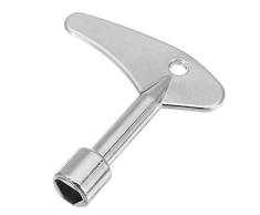 SGerste - Llave universal triangular para interruptor delta, llave para armario eléctrico
