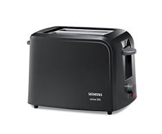 Siemens SIE-TT3A0103 - Tostador (2 rebanada(s), Negro, De plástico, 980 W, 220-240 V, 1 m)