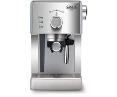 Gaggia RI8437/11 Viva Prestige, Cafetera Espresso Manual, para Cafè Molido y Monodosis, 1025W, 15 bar, Acero Inoxidable, 1025W