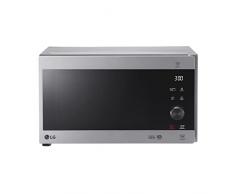 LG MH6565CPS Sobre el rango - Microondas (Sobre el rango, Microondas combinado, 25 L, 1000 W, Tocar, Plata, Acero inoxidable)