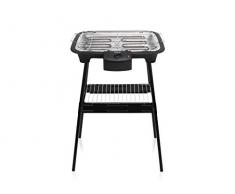 Tristar BQ-2883 Barbacoa eléctrica con un soporte de 70 cm, 2000 W, 38 x 22 cm, Negro