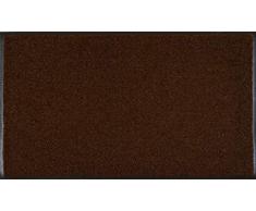 Wash+Dry - Alfombra Brown 75x120, Marrón