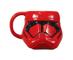 Half Moon Bay MUGDSW04 Taza de Desayuno 3D Trooper, Cerámica, Soldado Sith