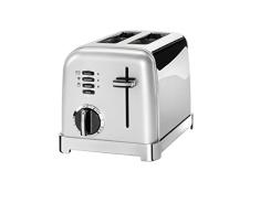 CUISINART Tostadora 2 Ranuras, 900 W, Acero Inoxidable, 6 Velocidades, Gris Perla