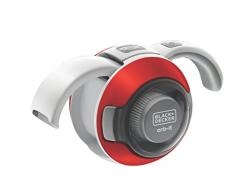 Black+Decker ORB48RDN - Robot aspirador, 4.8 W, color gris y rojo