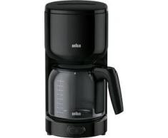 Braun KF 3120 BK Independiente - Cafetera (Independiente, Cafetera de filtro, De café molido, 1000 W, Negro)