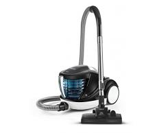 Polti Forzaspira Lecologico Aqua Allergy Natural Care Aspirador sin Bolsa con Filtro de Agua, 6 accesorios, 1 L, Azul