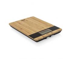 Princess 01.492944.01.001 - Báscula de cocina Pure - Capacidad máxima de 5 kg - Carcasa de estilo bambú