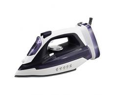 Emerio SI-113087 PLANCHA VAPOR, 2200 W, Negro, Blanco