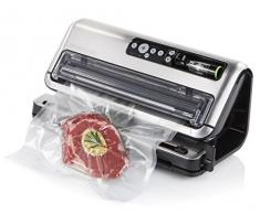 Foodsaver FFS006X-01 Envasadora al vacío, 125 W, Acero Inoxidable, Gris y negro