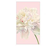 Caspari Duquesa Peonies Servilletas de papel para invitados en rubor, 15 por paquete