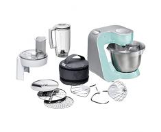 Bosch MUM58020 CreationLine Robot de cocina con accesorios, 1000 W, color menta