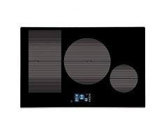 CATA IDF 8021 Pro BK (Negro, Integrado, con Placa de inducción, 1200 W, Alrededor, 18 cm), 2000 W, Vidrio, Acero Inoxidable