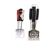 Algon 104748 Utensilios para Barbacoas, Negro, 3 Unidades