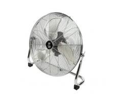 Soler & Palau TURBO-355 N - Ventilador (Ventilador con aspas para el hogar, Cromo, Piso, Mesa, 3120 m³/h, 51 dB, 1,5 m)