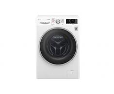 LG F94J6VG0W lavadora Carga frontal Independiente Negro, Blanco A - Lavadora-secadora (Carga frontal, Independiente, Negro, Blanco, Izquierda, Botones, Giratorio, LED)