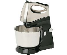 Jocel LW-2003SS Amasadora com recipiente, 300 W, Acero Inoxidable, 16 Velocidades, Gris