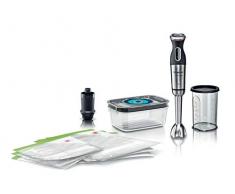 Bosch MaxoMixx Batidora de mano, 1000 W, Acero Inoxidable, 12 Velocidades