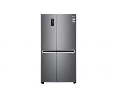 LG GSB470BASZ nevera puerta lado a lado Independiente Grafito 613 L A++ - Frigorífico side-by-side (Independiente, Grafito, Puerta americana, LED, Tocar, LED)