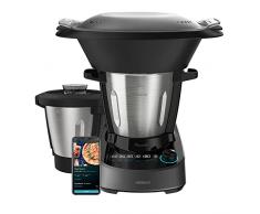 Cecotec Robot de Cocina Multifunción Mambo 11090 Habana. 1600 W, 37 Funciones, APP, Báscula, Jarra Antiadherente Habana y Jarra de 3,3 Litros de Acero Inox, Recetario y Accesorios