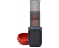 AeroPress - 10R11 - Go - Cafetera de plástico, ideal para viajar, color gris