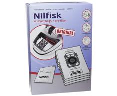 Nilfisk - 107407940 - 4 bolsas de aspiradora + prefiltro