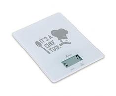 Báscula de cocina vidrioso