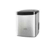 Caso 3304 Ice Master EcoStyle Diseño Cubitos de Hielo eléctrica, 150 W, 1.7 litros, Acero Inoxidable, Plata
