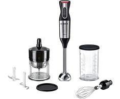 Bosch MS6CM6166 | Batidora de mano | ErgoMixx Style 1000W | Color: negro/acero inoxidable