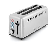 Riviera & Bar QGP 480 2slice(s) 1500W Acero inoxidable - Tostador (2 rebanada(s), Acero inoxidable, Acero inoxidable, Botones, CE, 1500 W)