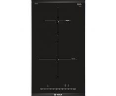 Bosch PIB375FB1E Integrado Con - Placa (Integrado, Con placa de inducción, Vidrio y cerámica, Negro, Acero inoxidable, 2200 W, 14,5 cm)