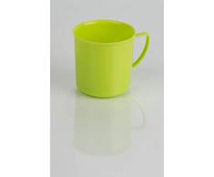 Kimmel 21-000-1507-1 - Taza con asa (180 ml, plástico, tamaño pequeño), color verde