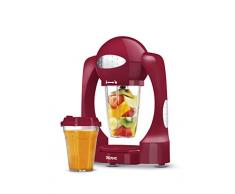 Batidora Nova 210101 – Batidora de vaso – Potencia turbo – Roja
