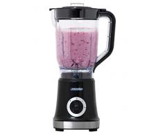 Mesko MS 4079B Batidora Americana de Vaso 1,8 Litros, 2 Velocidades + Pulso, 4 Cuchillas Acero Inoxidable, Libre de BPA, 1000W