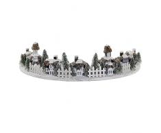 Faldón de árbol de Navidad DKD Home Decor Espuma LED (80 x 40 x 21 cm)