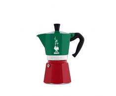 Bialetti 8006363018944 - Cafetera (Independiente, Cafetera de Filtro, 0,16 L, De cafÃ© molido, Verde, Rojo, Blanco)