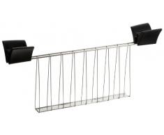 Cloer 761 - Rejilla para hacer sándwiches en la tostadora, color plateado